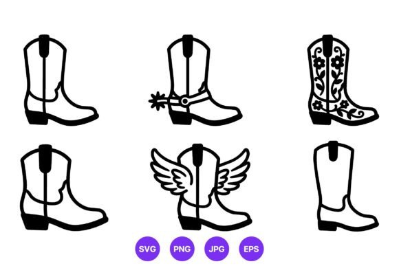 Cowboy Boot Line Art Set Review for Real Embroidery Projects