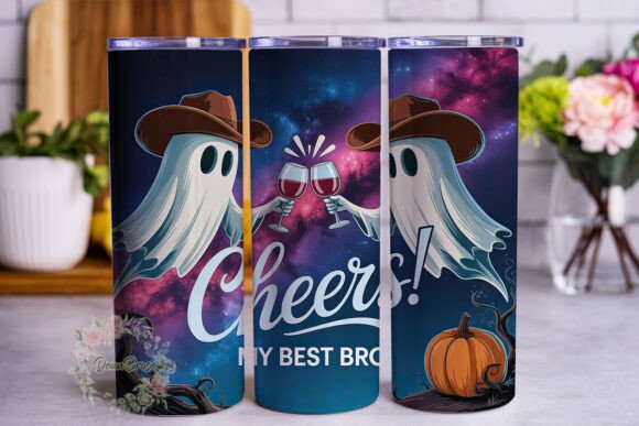 Cowboy Ghost Toasting Tumbler Wrap Review