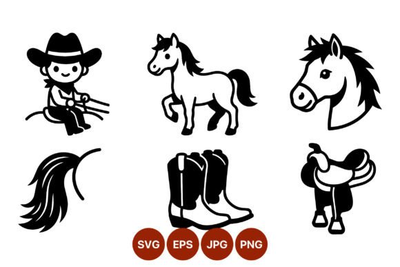 Cowboy Horse Boots Saddle Vector Review: A Minimalist’s Dream for Embroidery Projects