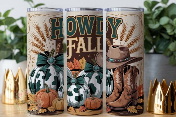 Howdy Fall Western Autumn Tumbler Wrap Design Review