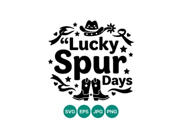 Lucky Spur Days Western Cowboy Phrase Embroidery Design Review