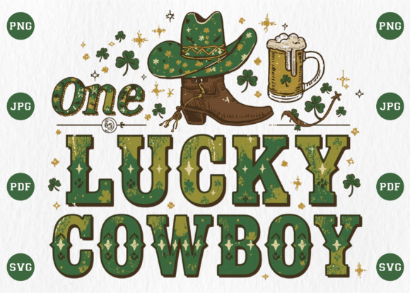 One Lucky Cowboy Patrick s Day T Shirt Review