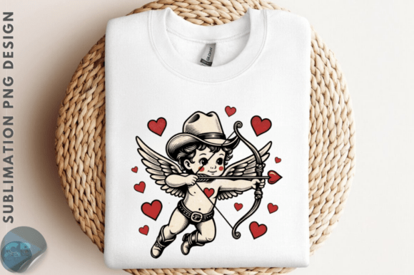 Retro Cowboy Cupid Embroidery Design Review for Real Projects