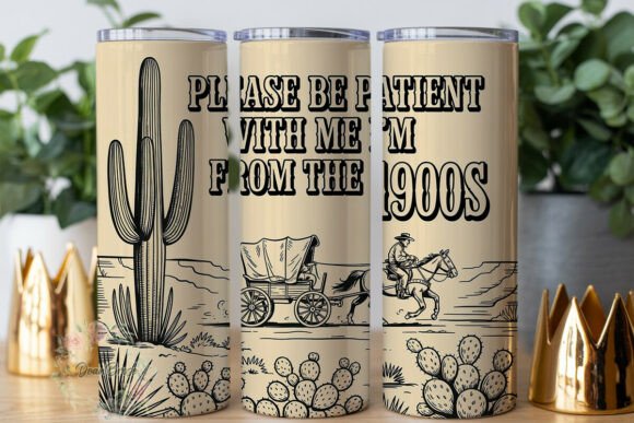 Vintage Western 1900s Cowboy Wrap PNG Review for Real Projects