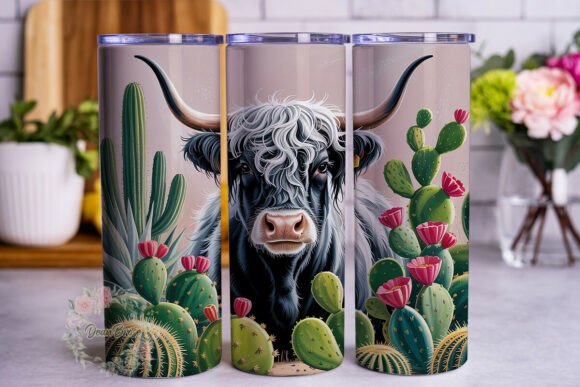 Western Cow Cactus Floral Tumbler Wrap Review for Real Projects